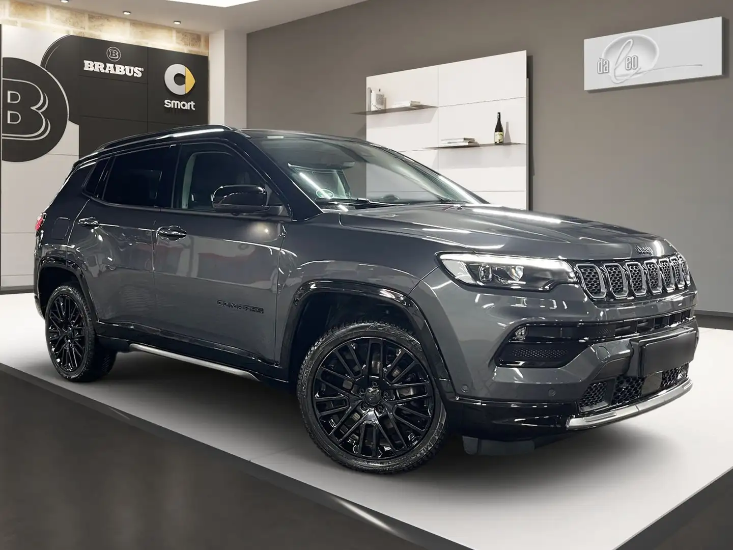 Jeep Compass S Design Sport Mild-Hybrid FWD Navi LED Gris - 2