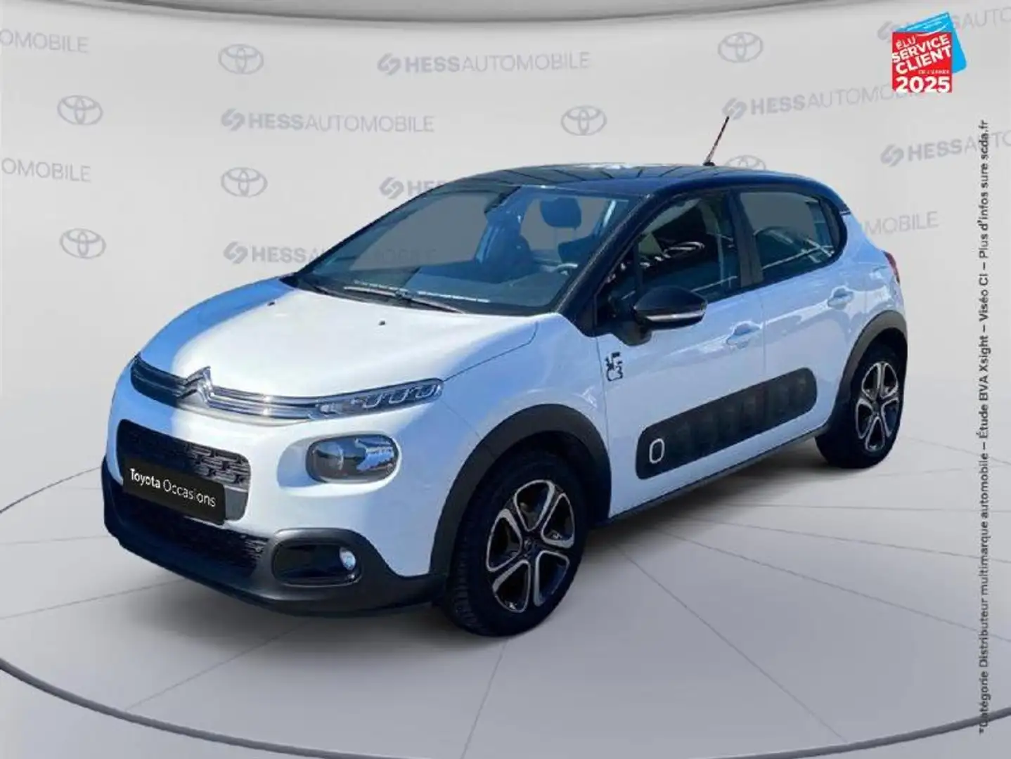 Citroen C3 PureTech 82ch Graphic S\u0026S E6.d-TEMP Noir - 1