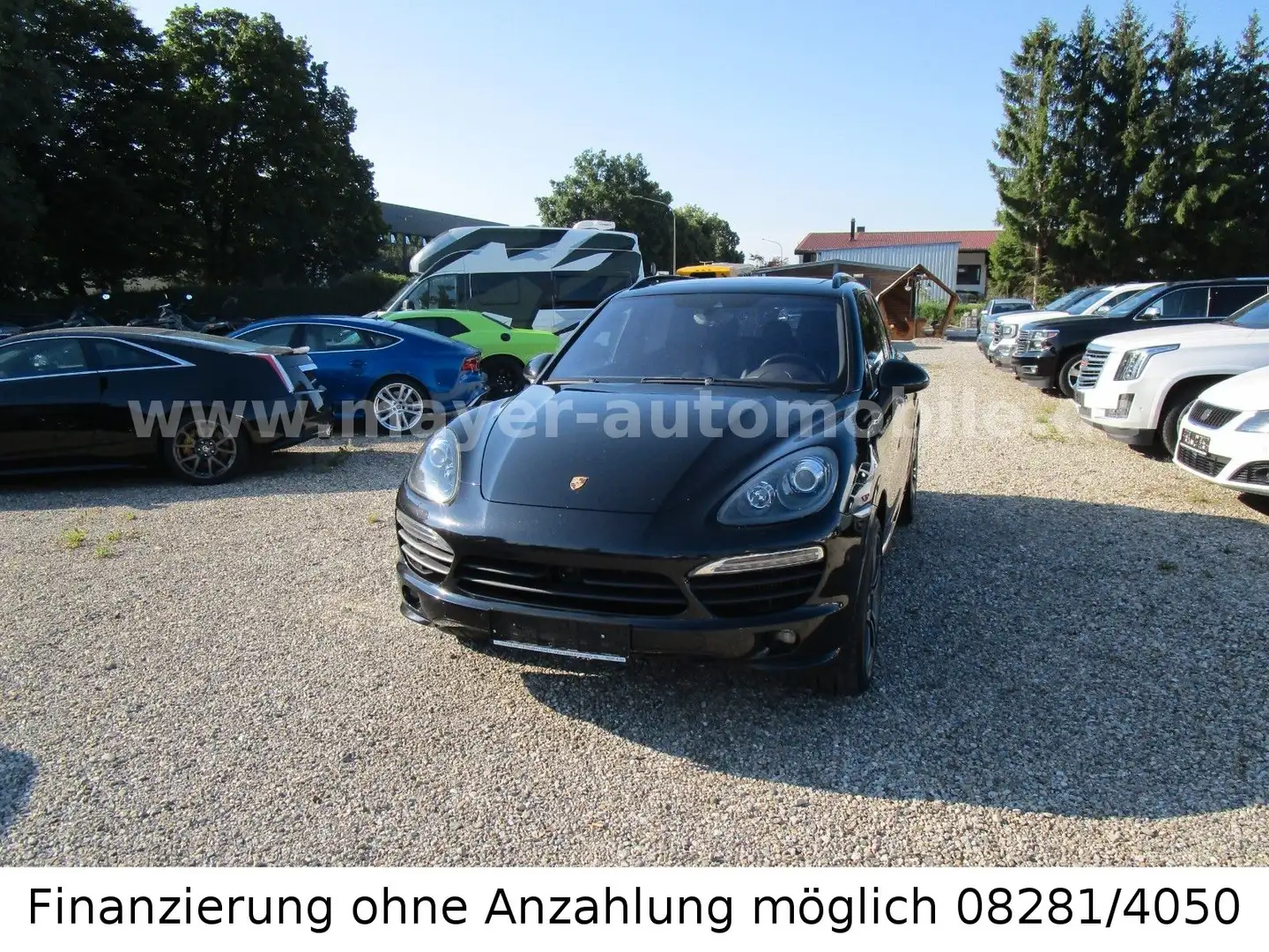 Porsche Cayenne S*Panorama*Keramik*AHK*VOLL*DAB* Noir - 2