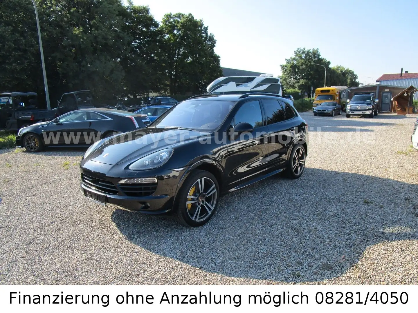 Porsche Cayenne S*Panorama*Keramik*AHK*VOLL*DAB* Noir - 1