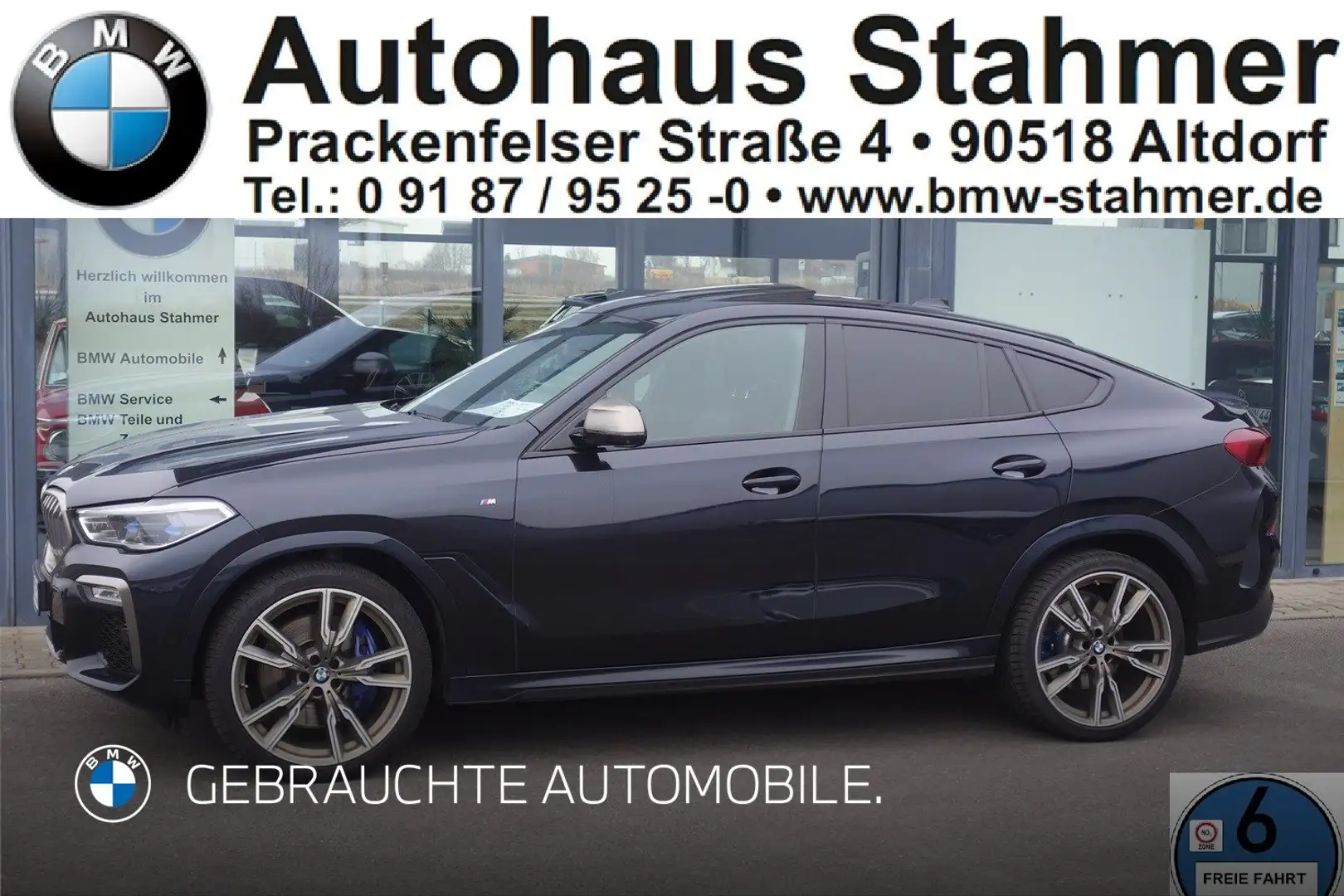 BMW X6 M50d Gestiksteuerung B&W Surround Head-Up Schwarz - 1