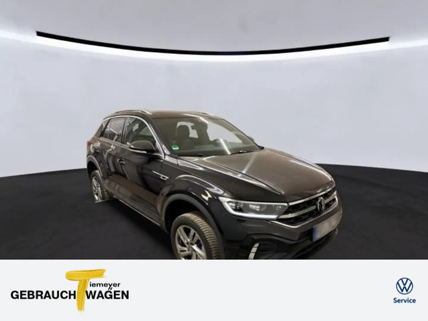 Volkswagen T-Roc 1.0 TSI R-LINE VW-GARANTIE-2028 LED+ NAVI Schwarz - 1