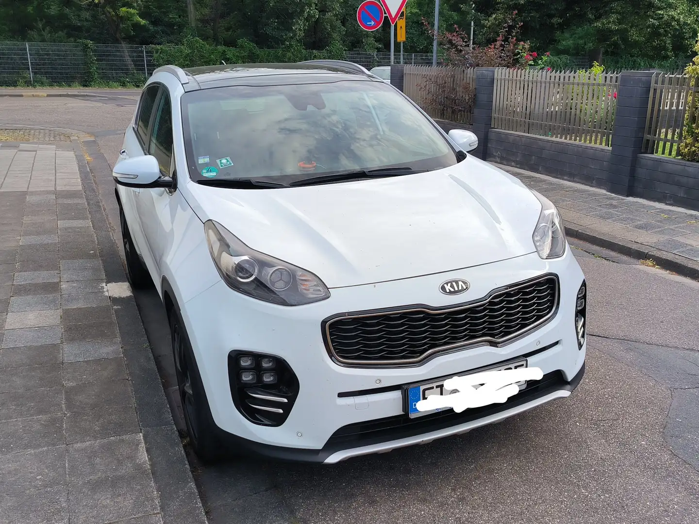 Kia Sportage Sportage 1.6 T-GDI AWD GT Line Weiß - 1