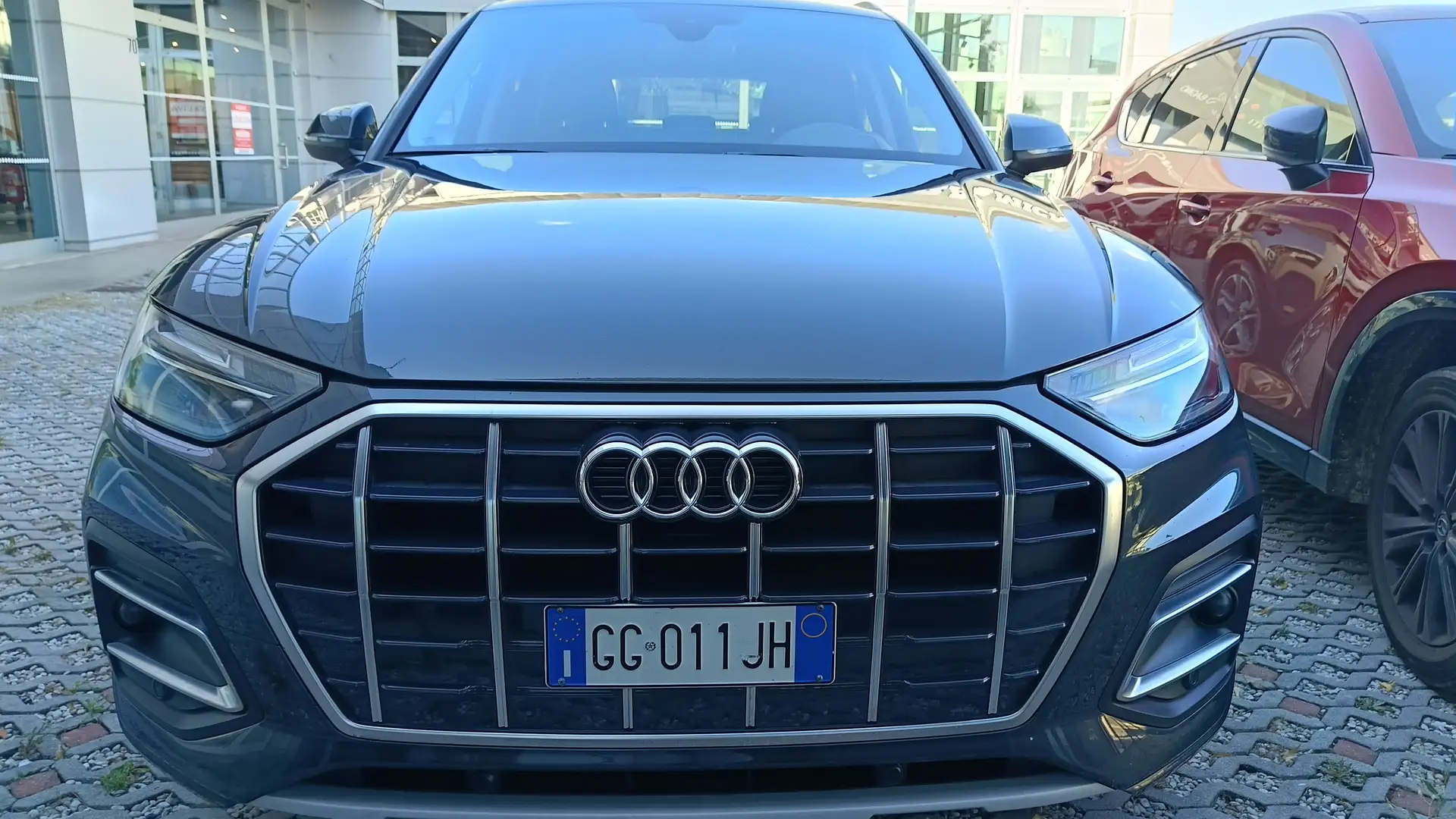 Audi Q5 Q5 II 2021 35 2.0 tdi mhev 12V PELLE  s-tronic Grigio - 2