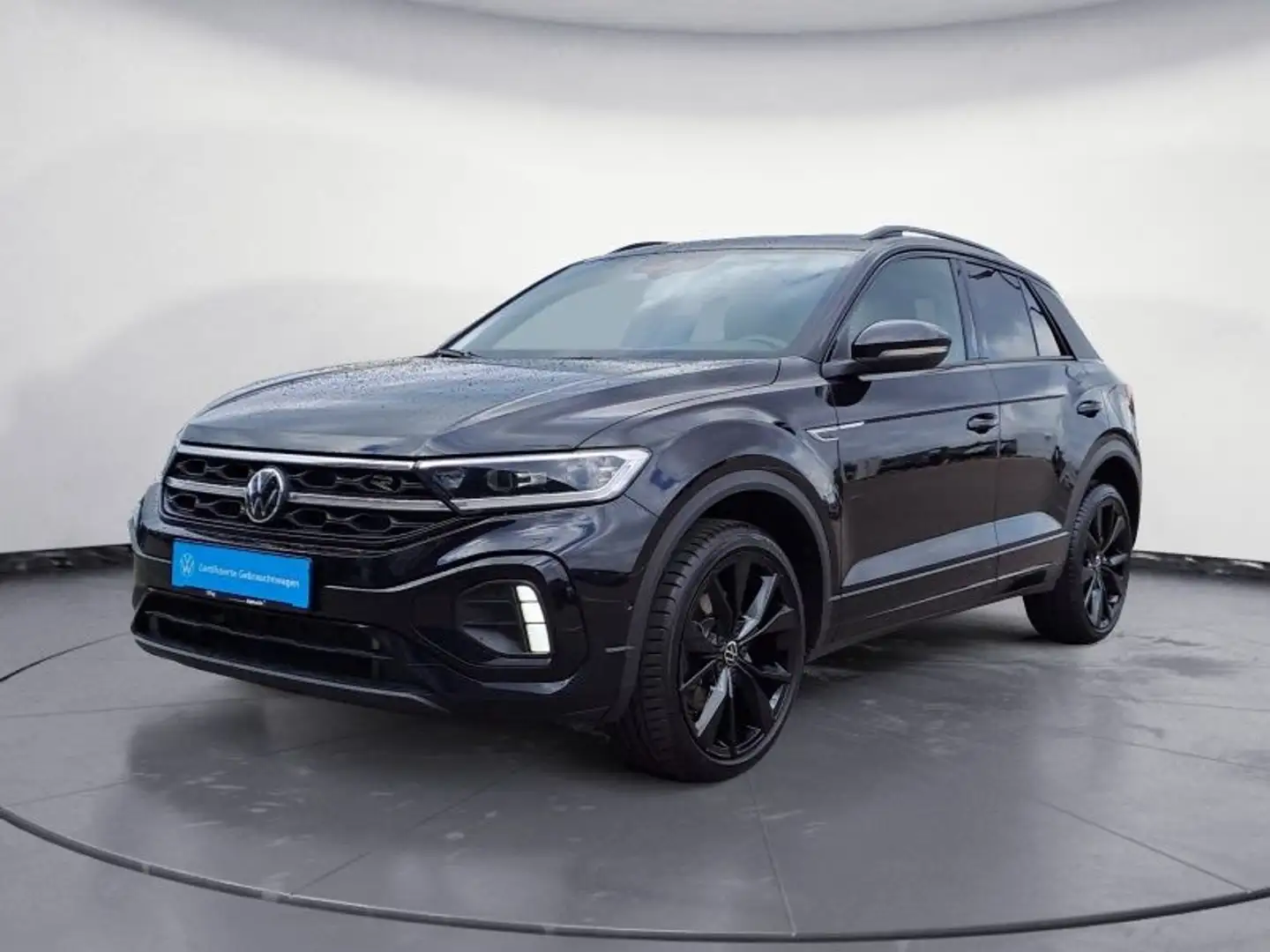 Volkswagen T-Roc 1.5 TSI DSG R-Line IQ.Drive AHK Pano DCC Schwarz - 2