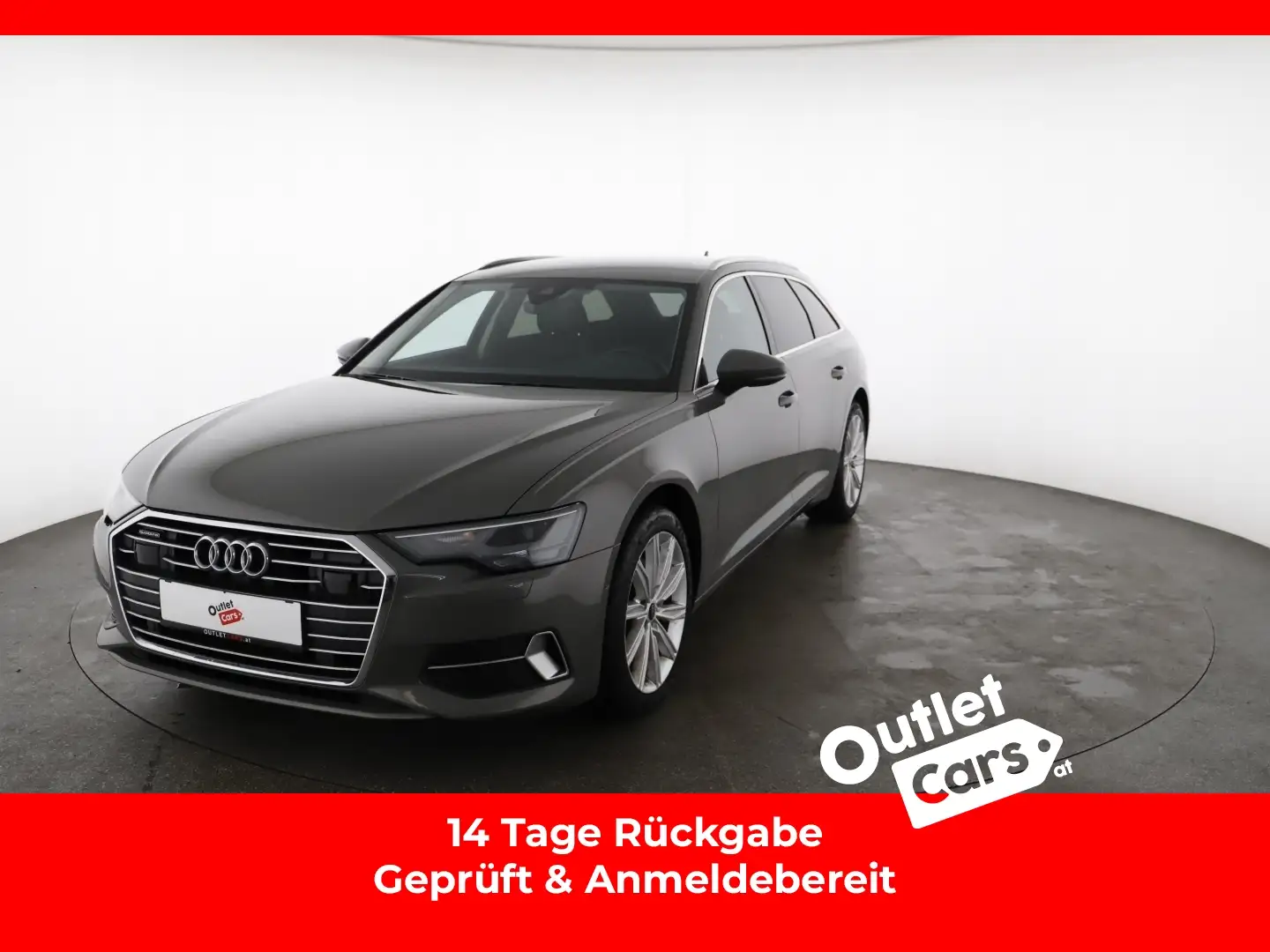 Audi A6 Avant 40 2.0 TDI quattro sport LED+LEDER+NAVI Grau - 1