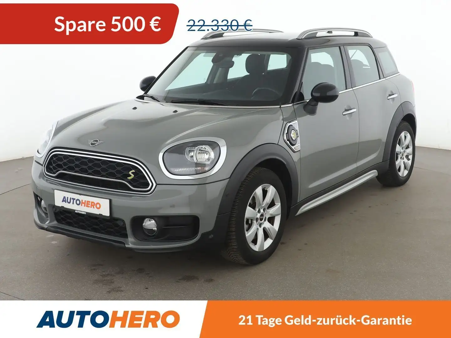 MINI Cooper SE Countryman Cooper S E Hybrid ALL4 Aut.*NAVI*CAM*PDC*SHZ*KLIMA Gris - 1