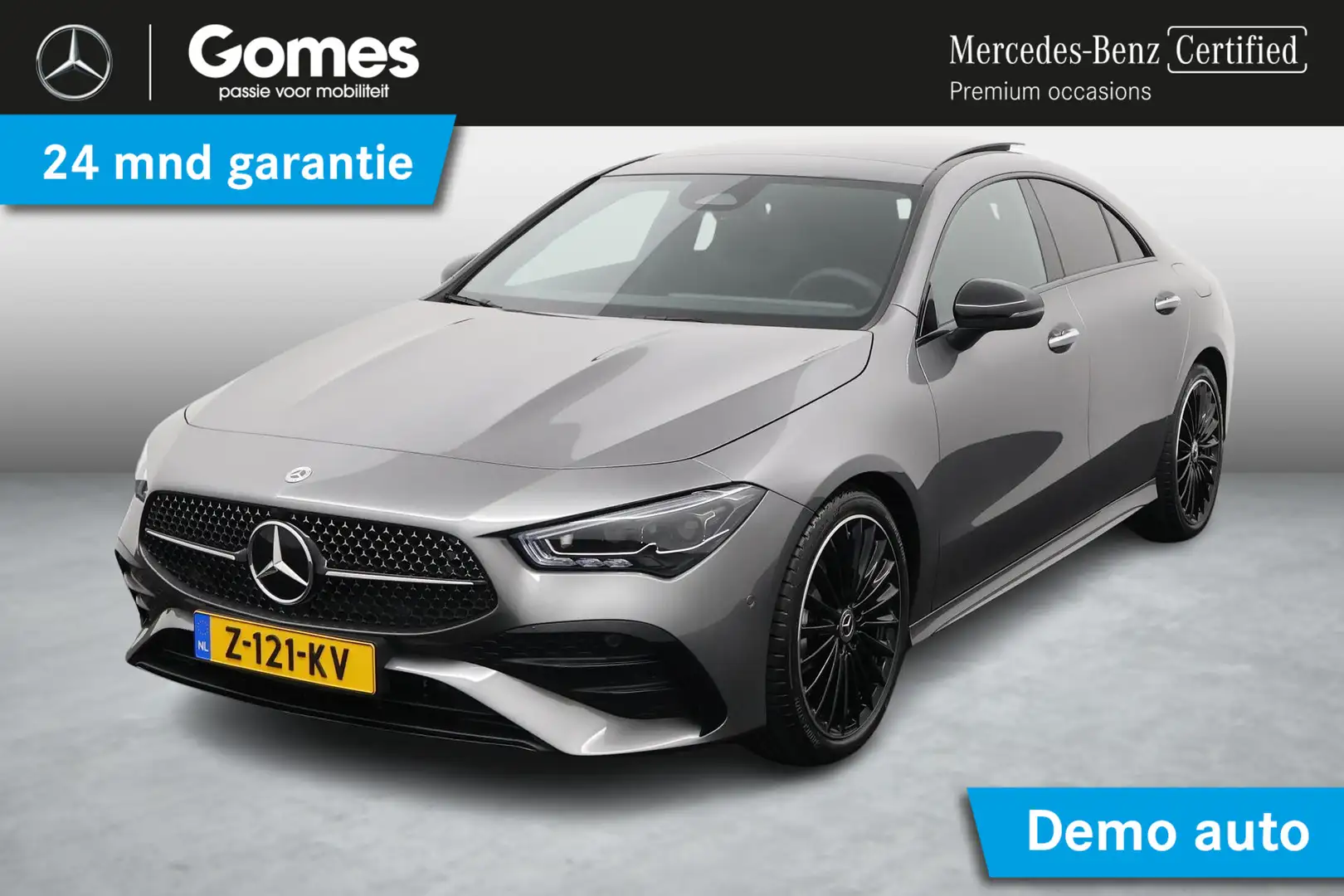 Mercedes-Benz CLA 180 AMG Line | Premium Pakket | Night Pakket | Panoram Grau - 1