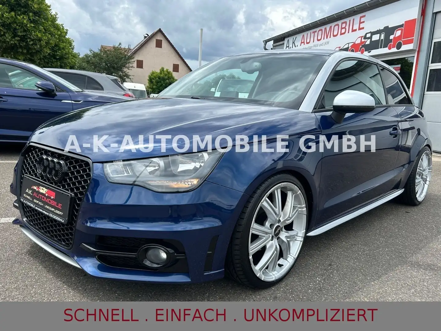 Audi A1 attraction S-Line*BOSE*NAVI*SHZ*LEDER*PDC* Bleu - 1