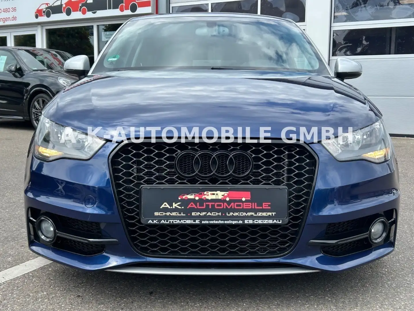 Audi A1 attraction S-Line*BOSE*NAVI*SHZ*LEDER*PDC* Bleu - 2
