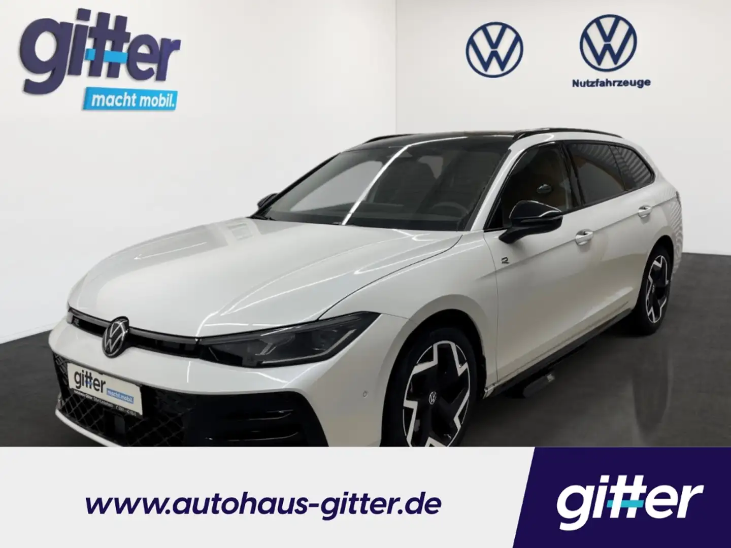 Volkswagen Passat Variant R-LINE SIGNATURE 4M MATRIX AHK HARMAN PANNO STANDH Weiß - 1