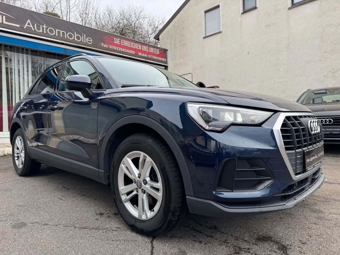 Audi Q3 35 TDI*S-Tronic*Virtual*NAVI*LED*SIDE+LANE* Bleu - 2