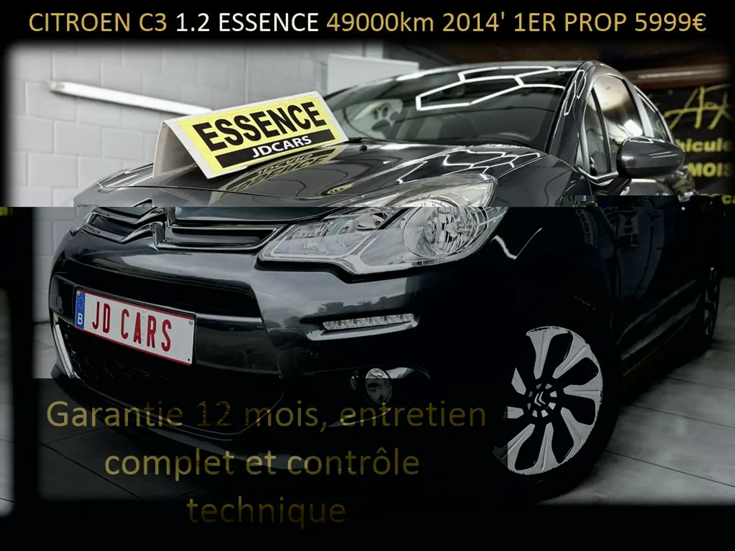 Citroen C3 C3 1.2 VTi ‼️GARANTIE 1 AN CTOK‼️ Grau - 1