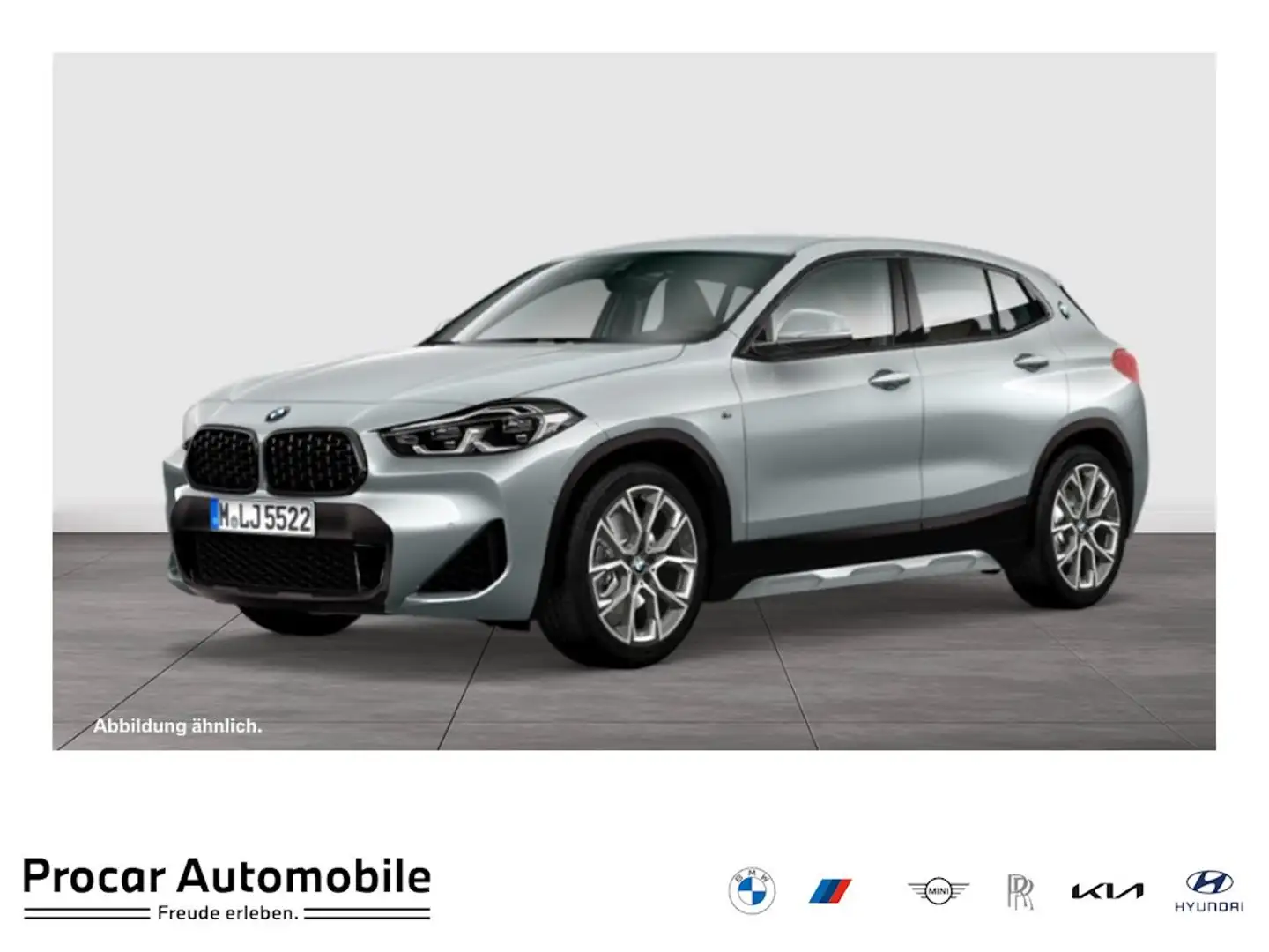 BMW X2 xDrive20i M Sport NAVI LED Sound Syst. PDC V+H DAB Grau - 1