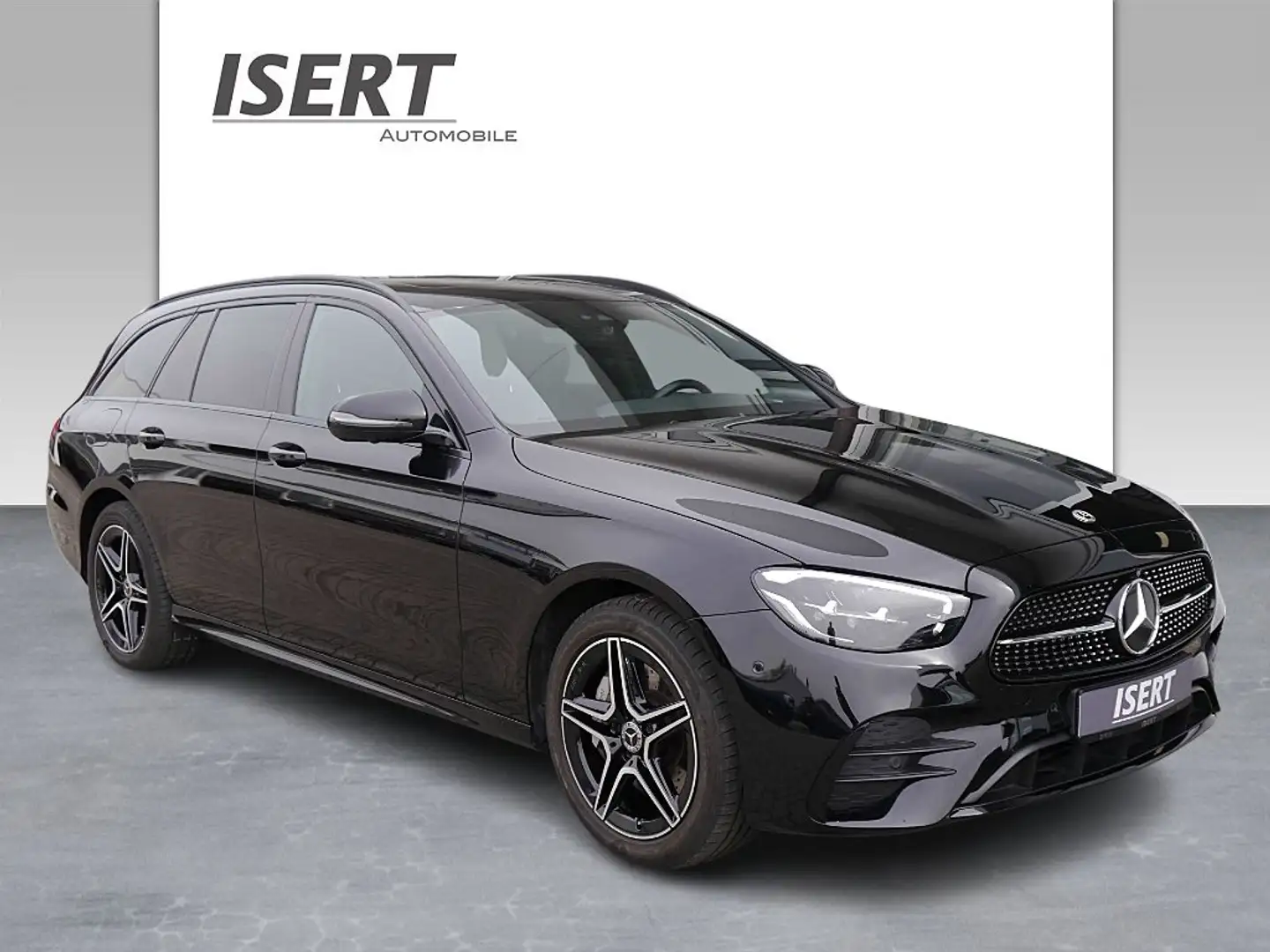 Mercedes-Benz E 300 e  T AMG Line+AHK+PANO+RFK+360°+NIGHT+SPUR Schwarz - 1
