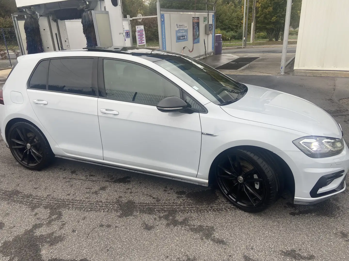 Volkswagen Golf R Blanc - 2