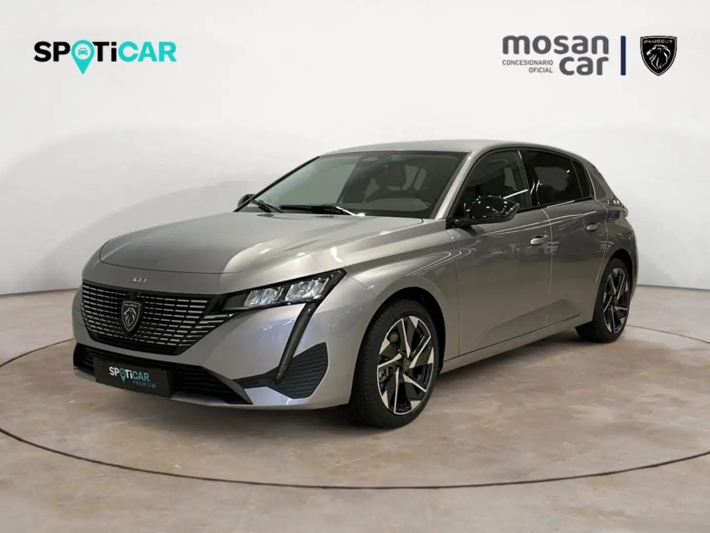 Peugeot 308 1.2 Hybrid Allure 136 e-DCS6 Gris - 1