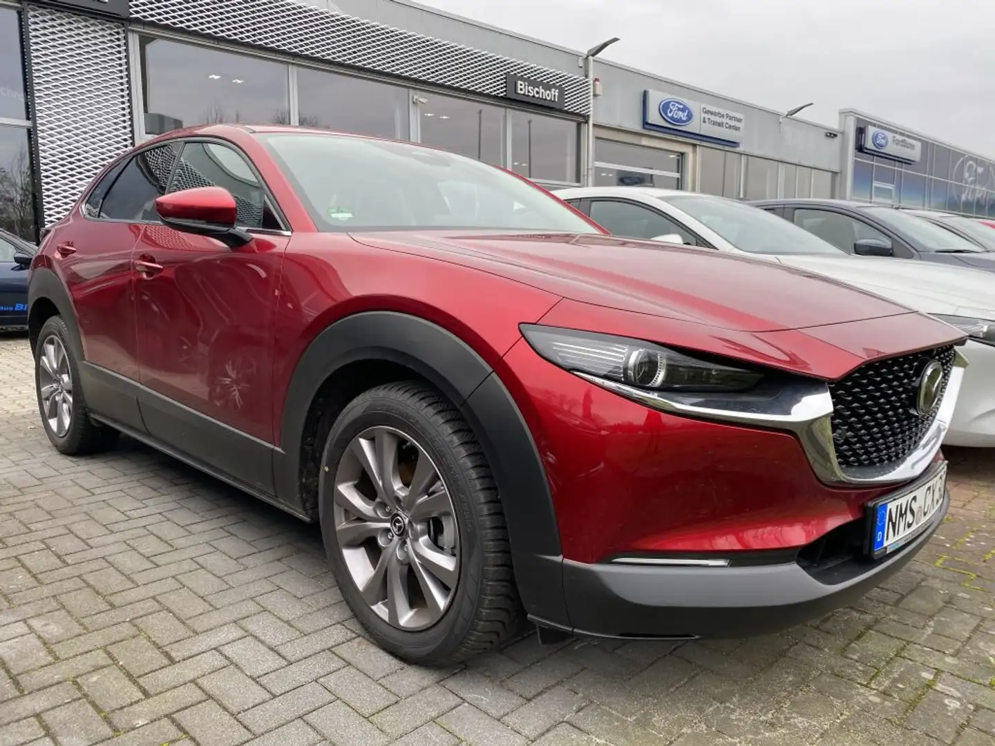 Mazda CX-30 e-SKYACTIVE G 150 SKYACTIV-Drive EXCLUSIVE-LINE Rot - 1