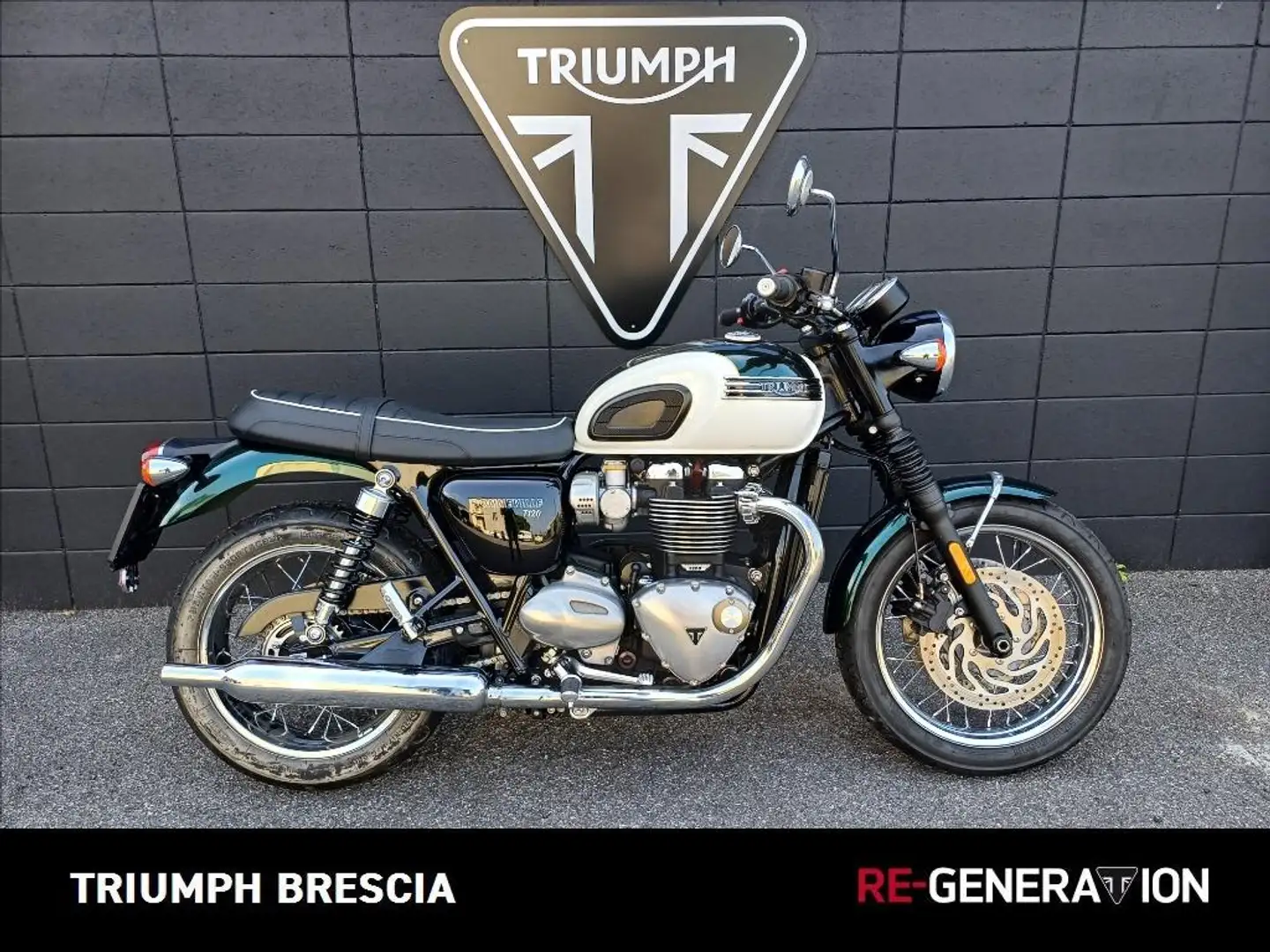 Triumph Bonneville T120 Abs Blanc - 1