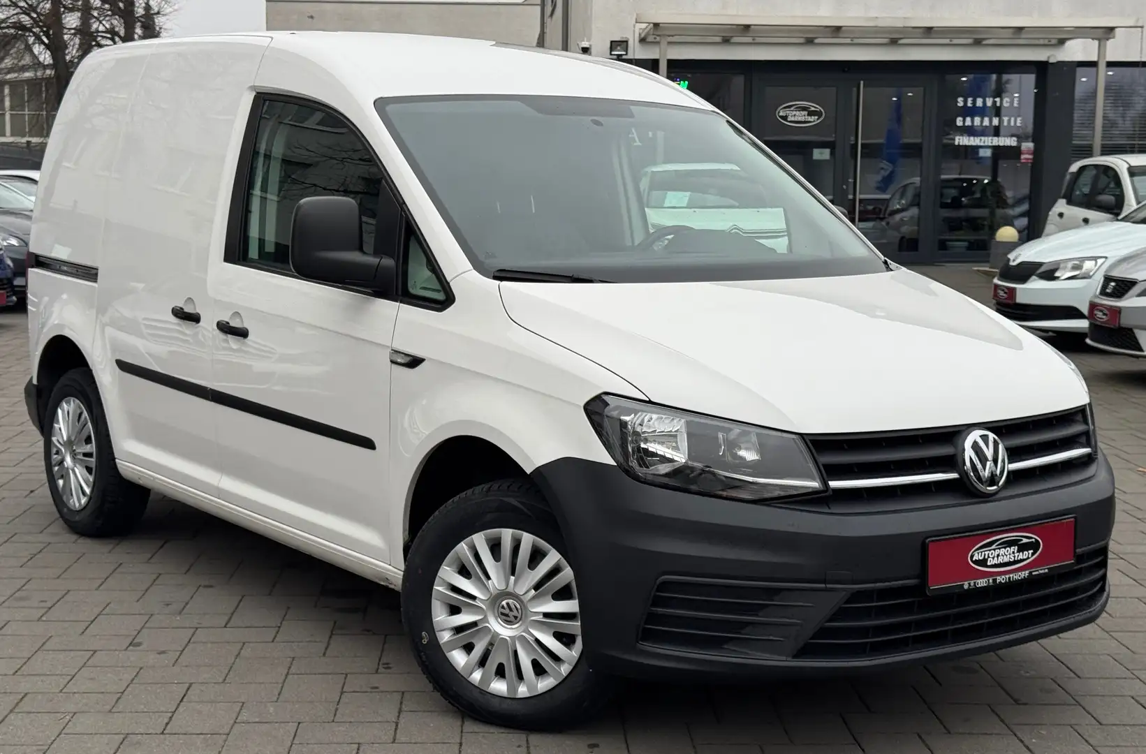 Volkswagen Caddy TÜV AU NEU*PDC*ALLWETTER-REIFEN*AUX*USB*EURO-6 Weiß - 1