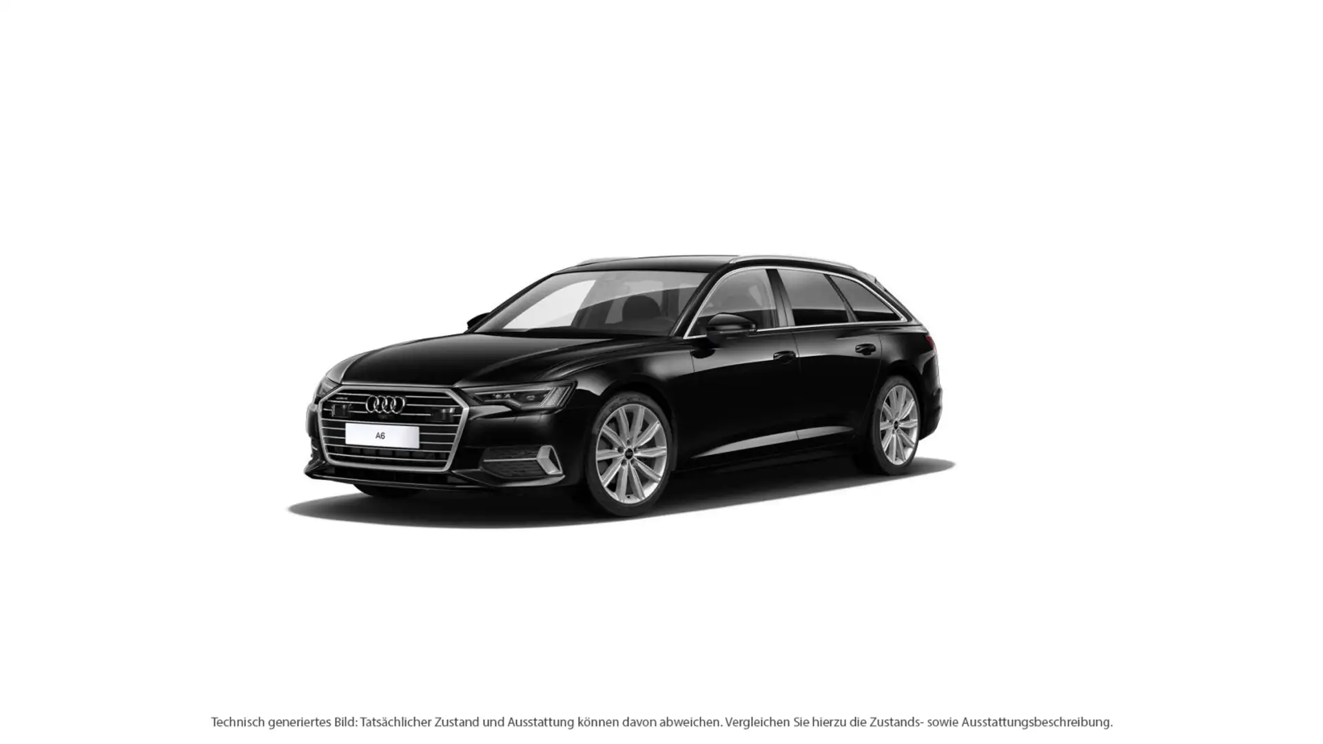 Audi A6 40 TDI quattro S tronic sport Zwart - 2