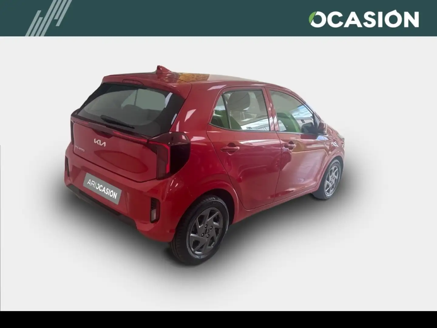 Kia Picanto Pequeño Automático de 5 Puertas Rojo - 2