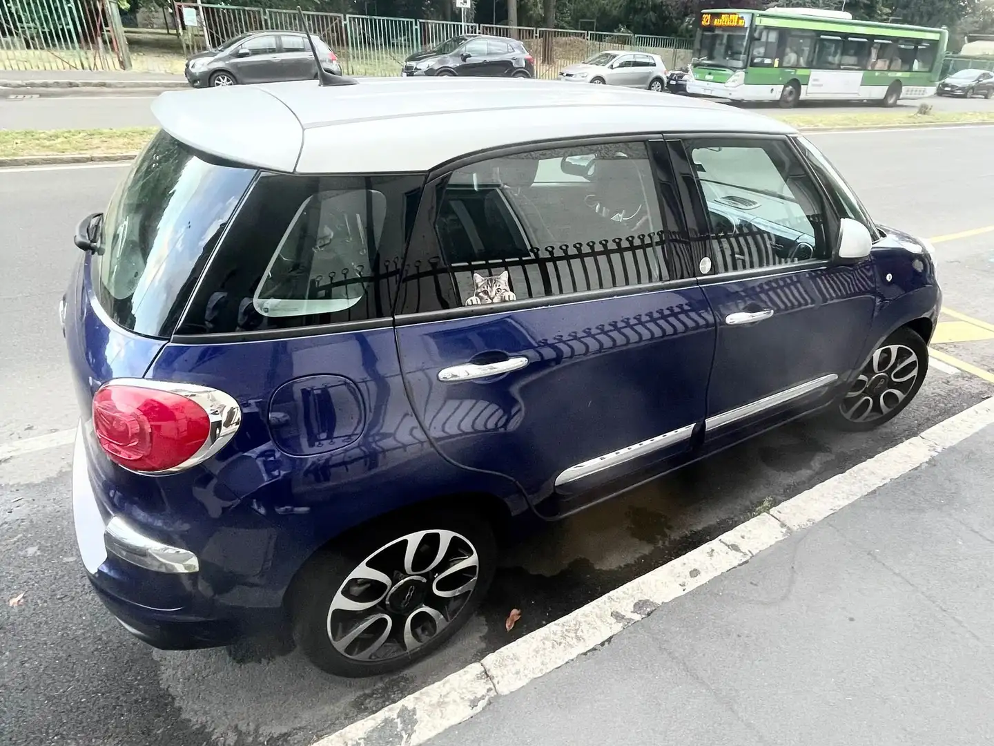Fiat 500L 500L 2012 1.4 tjt Trekking 120cv Blu/Azzurro - 2