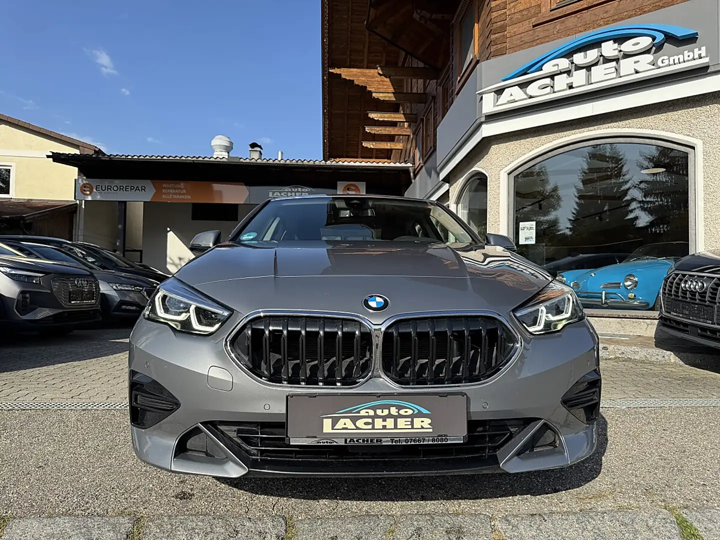 BMW 220 d Gran Coupe Sportline Automatik Grau - 2