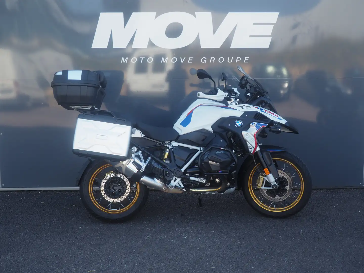 BMW R 1250 GS Blanc - 1