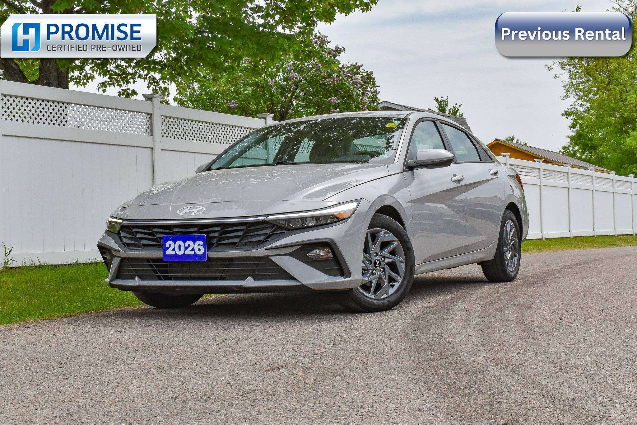 Gray 2026 Hyundai Elantra Sedan  Automatic
