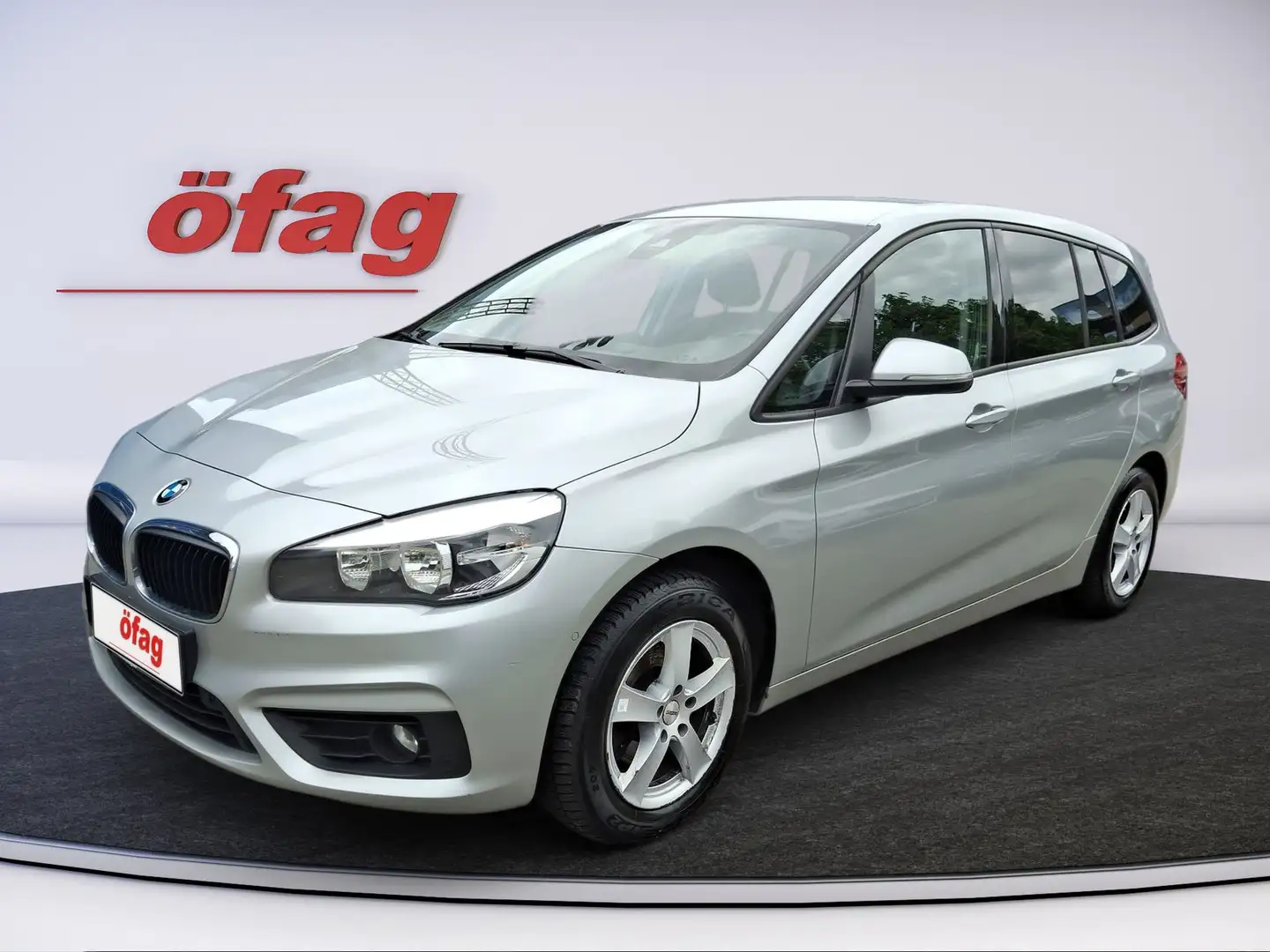BMW 216 d Gran Tourer Advantage ACC+Navi+SHZ+KlimaA Silber - 2