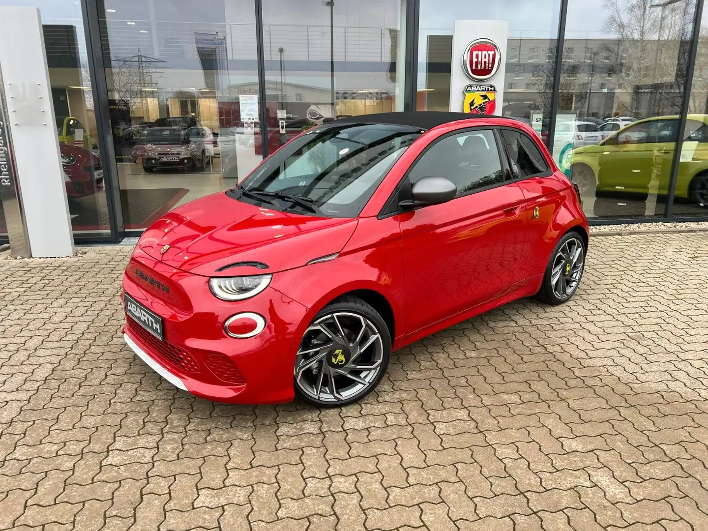 Abarth 500C 500eC Cabrio Turismo + 4 Jahre Garantie Rojo - 1