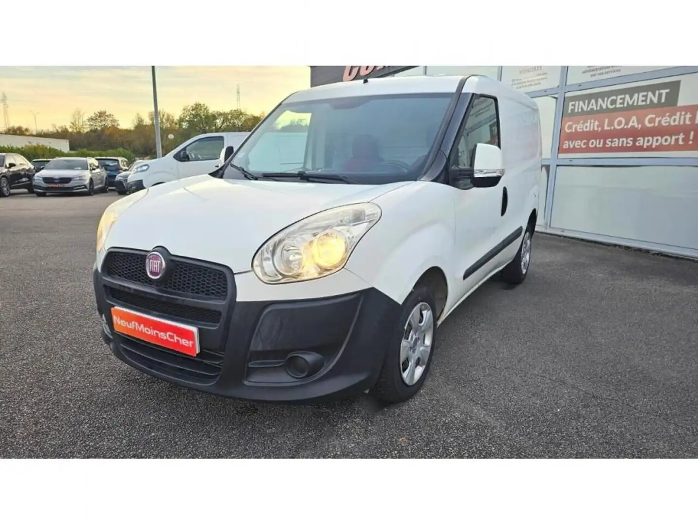 Fiat Doblo Fourgon tôlé Pack CD Clim 1.3 Multijet 90cv Blanc - 2