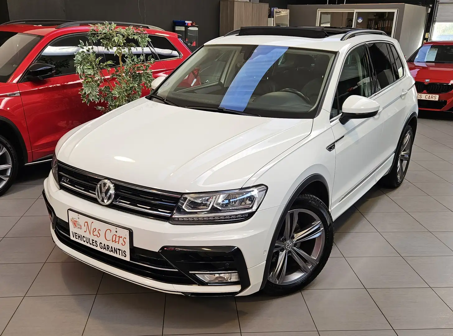 Volkswagen Tiguan 1.4 TSI,R-LINE ,CUIR,GPS,CAMERA 360,GARANTIE 1 AN Blanc - 1