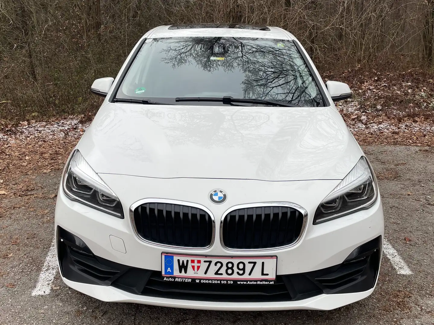 BMW 218 218d Gran Tourer Aut. 7 Sitzer Weiß - 1