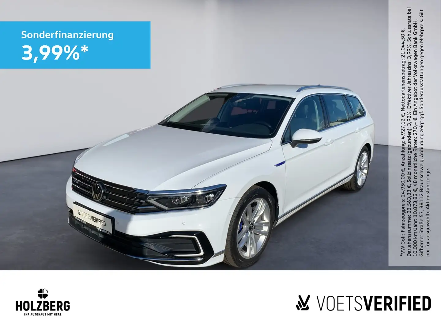 Volkswagen Passat Variant 1.4 eHybrid GTE MATRIX+AHK+RFK Blanc - 1