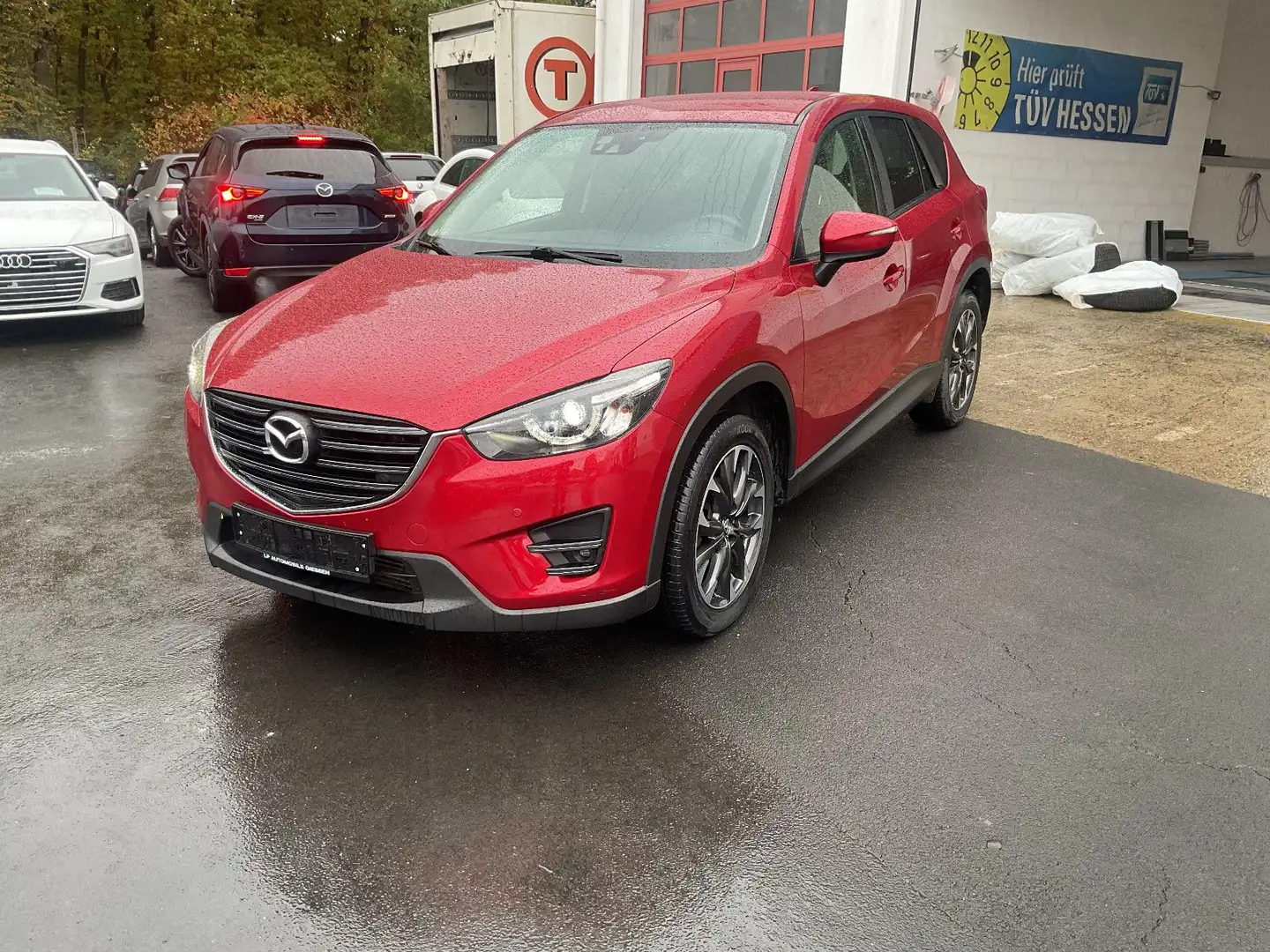 Mazda CX-5 Sports-Line AWD Navi Kamera LED SHZ Klima Rot - 1