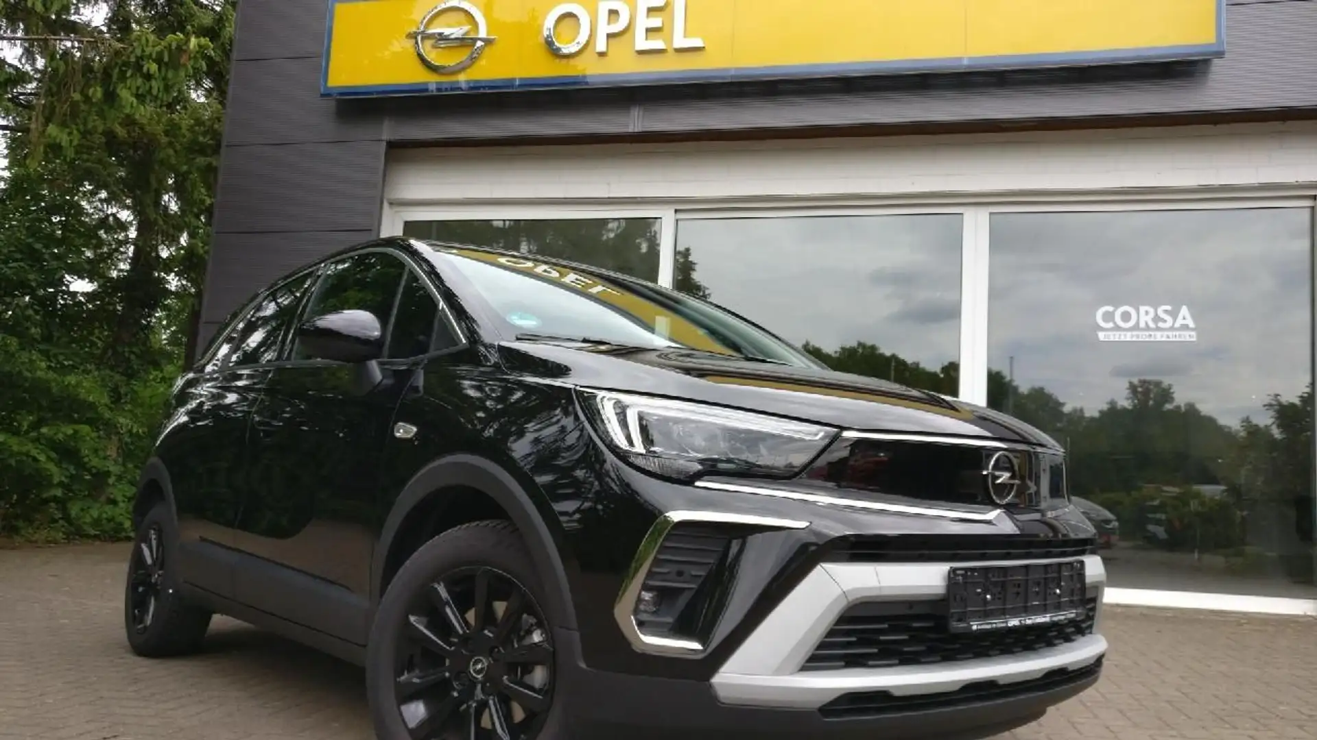Opel Crossland X Crossland Elegance Klimaaut.Navi.Shz.R-Kam Allw Schwarz - 1