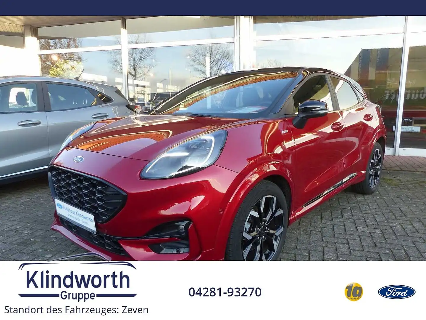 Ford Puma 1.0 EcoB. Hybrid Aut. ST-LINE X ACC, LED Rosso - 1