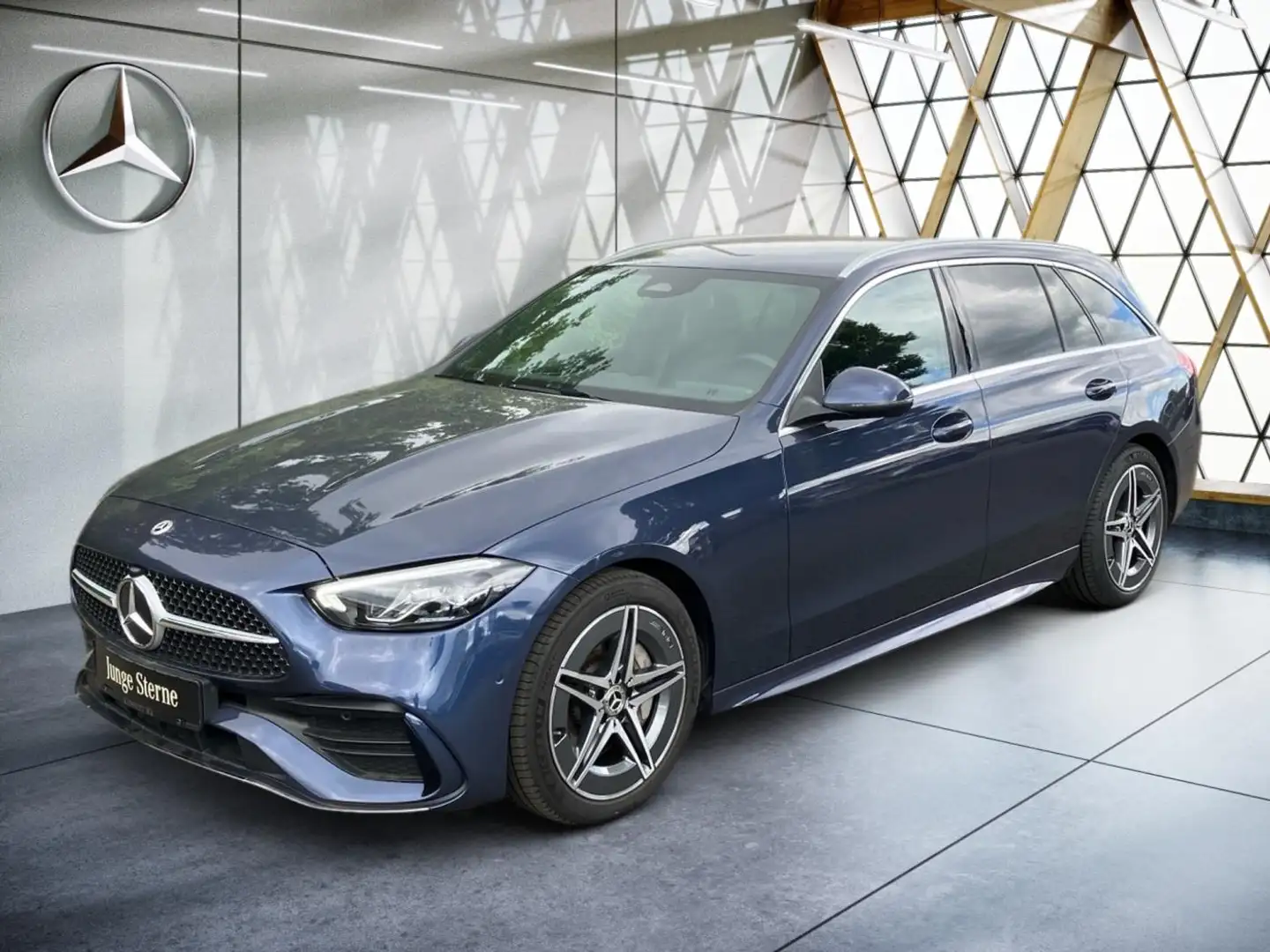 Mercedes-Benz C 220 d T AMG AHK*Kamera*Easy-Pack*Guard*LEDhigh Blau - 2