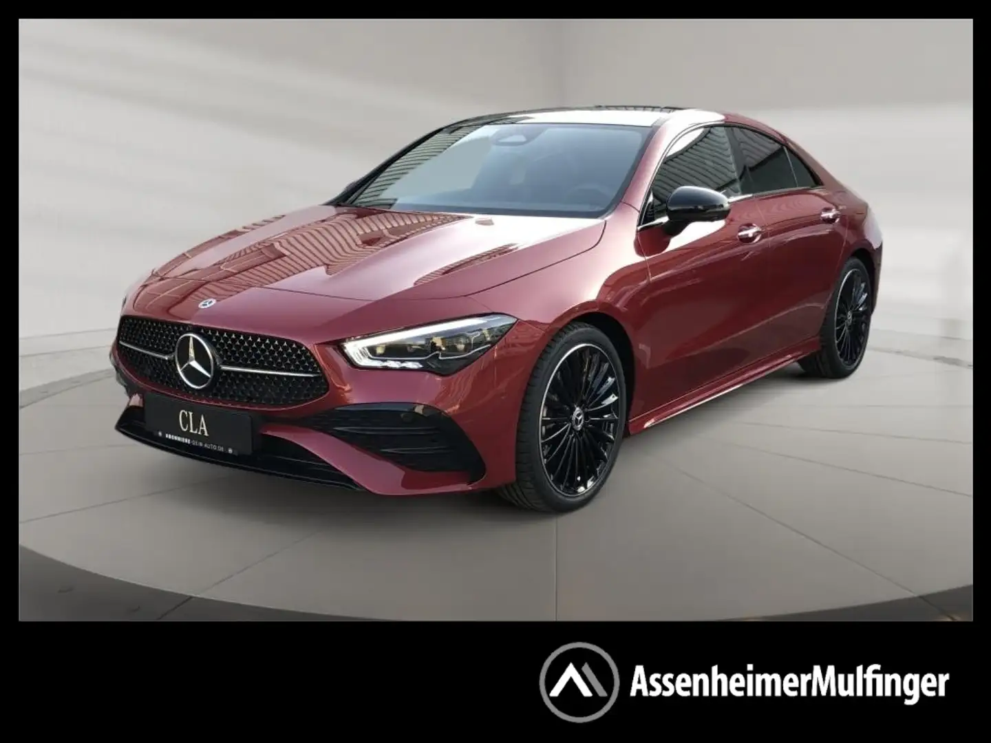 Mercedes-Benz CLA 220 d Coupe AMG+ILS+MBUX+MBeam+Night+Pano Rot - 1