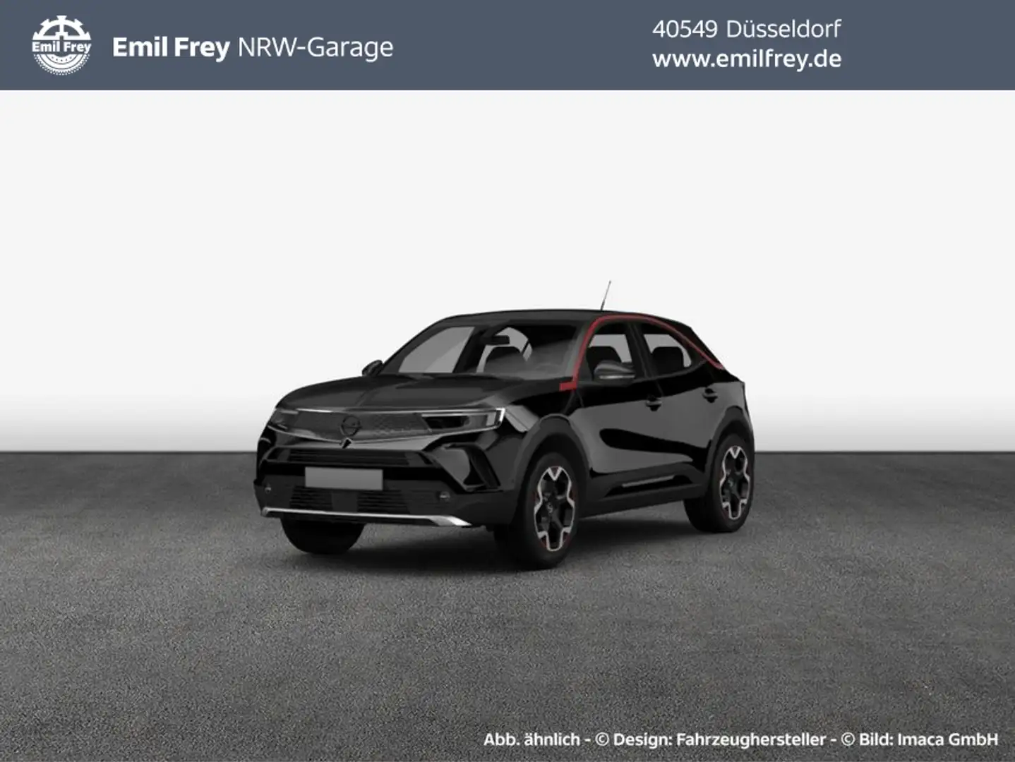 Opel Mokka 1.2 DI Turbo Automatik Elegance Schwarz - 1