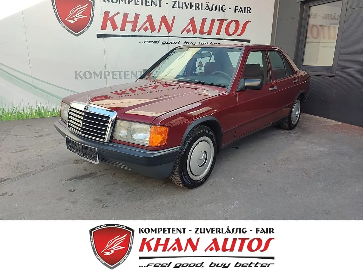 Mercedes-Benz 190 D Ds. *Klimaanlage*Servo*Radio* Rot - 1