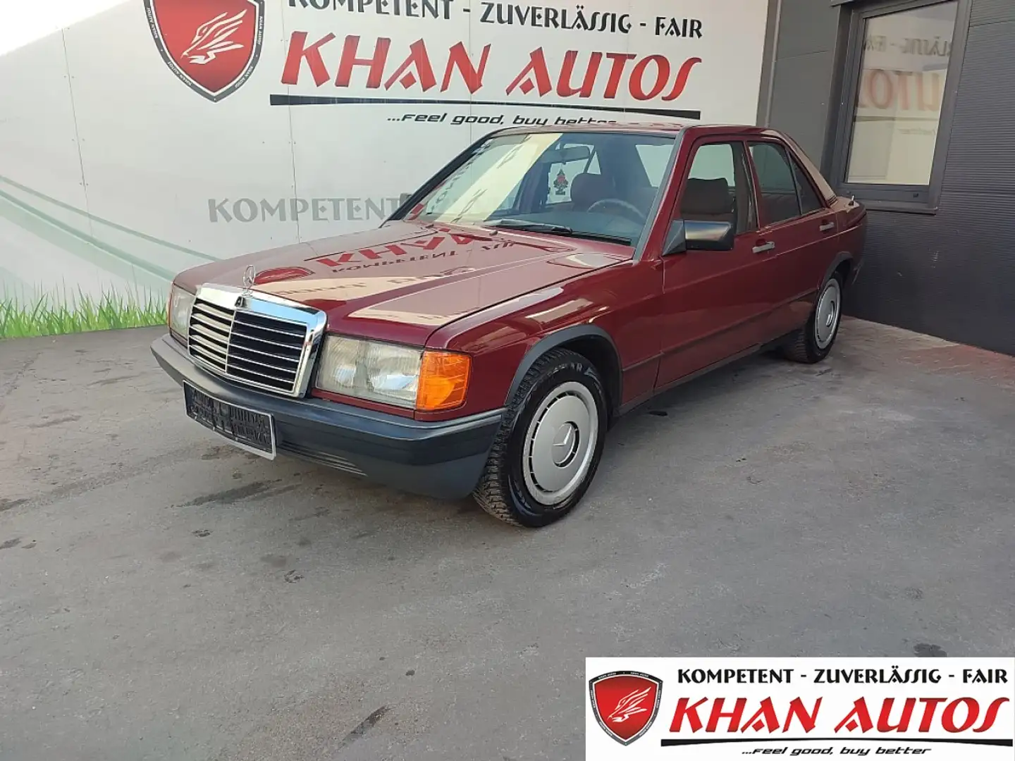 Mercedes-Benz 190 D Ds. *Klimaanlage*Servo*Radio* Rot - 1