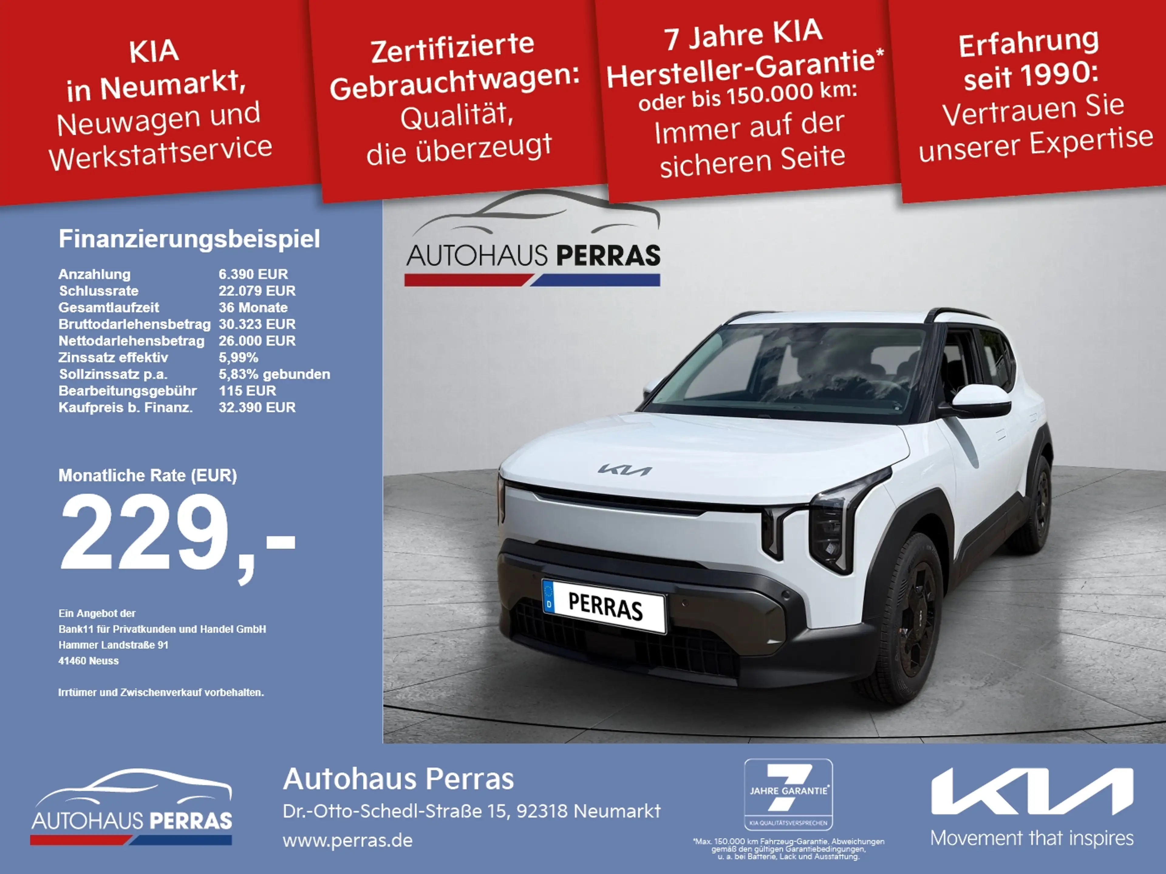 Kia EV2 61 5S EARTH WIC LED+SHZ+Fernlichtass.+LM+PDC