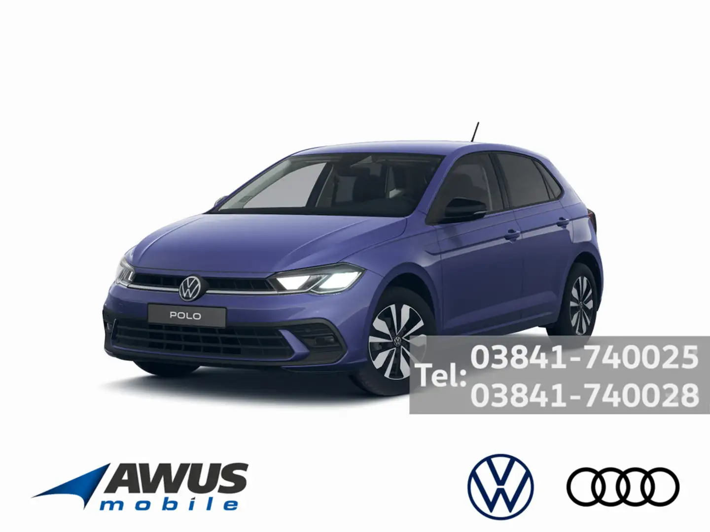 Volkswagen Polo GOAL 1,0 l TSI 70 kW 95 PS 5-Gang Violett - 1
