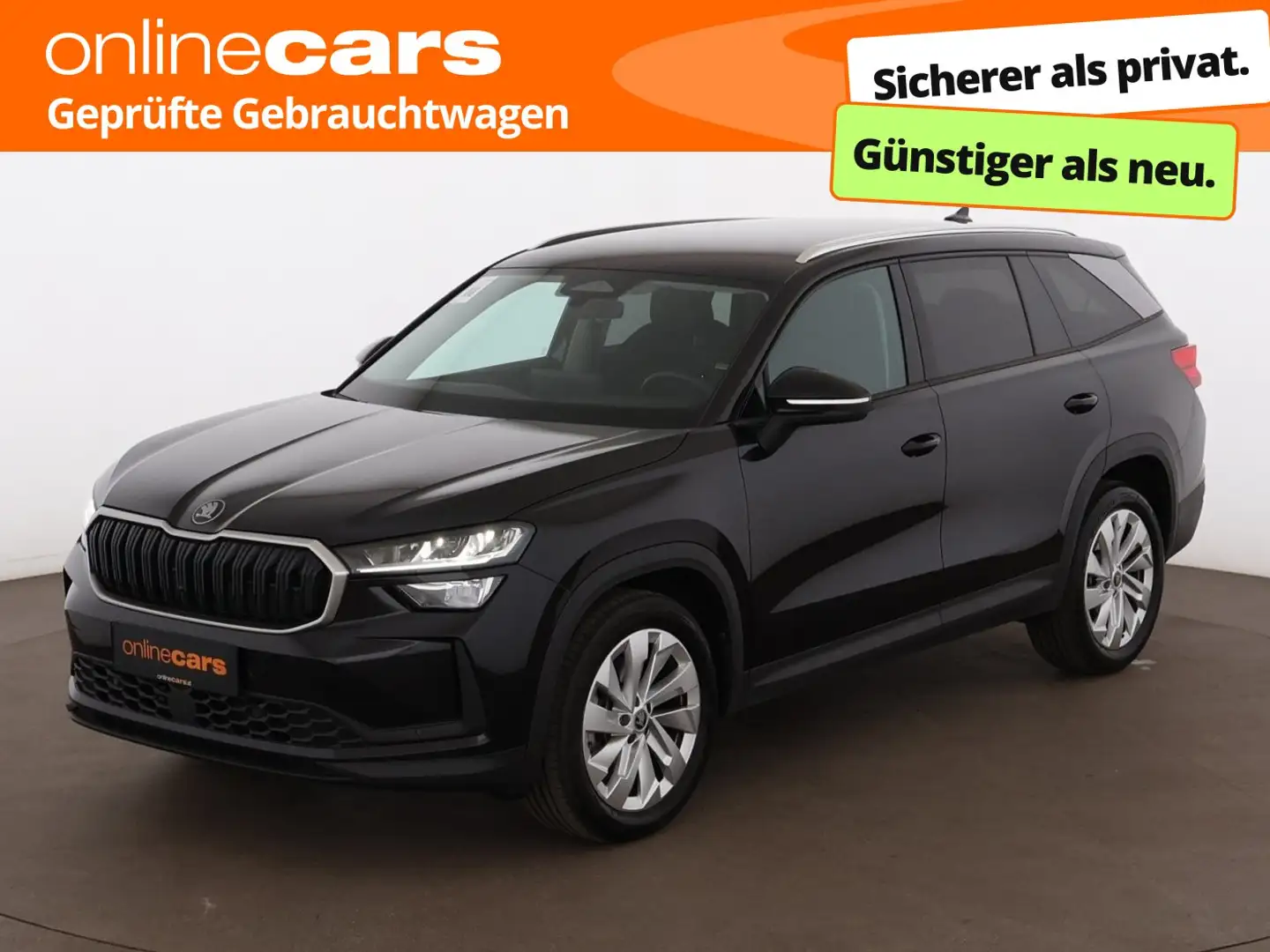 Skoda Kodiaq 2.0 TDI Selection Aut 7-SITZER LED RADAR Schwarz - 1