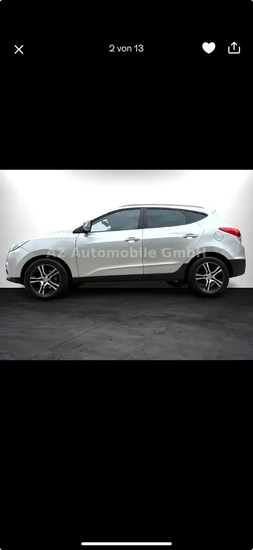Hyundai iX35 2.0 CRDi 4WD Automatik Style Silber - 2