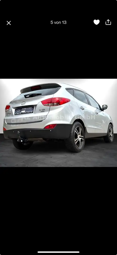 Hyundai iX35 2.0 CRDi 4WD Automatik Style Silber - 1