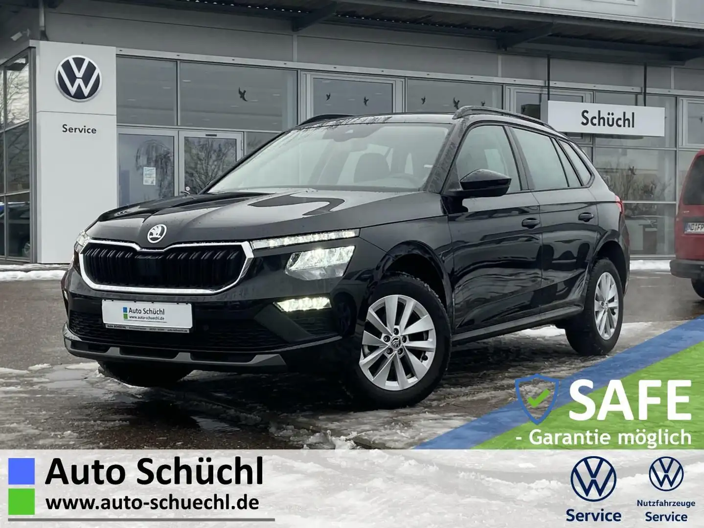 Skoda Kamiq 1.5 TSI DSG Selection SMART-LINK+ACC+LANE- Schwarz - 1